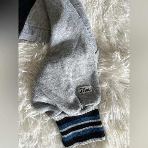 Christian Dior Vintage 90s Zip Up Sweatshirt Size Large - Picture 7 of 9